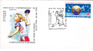 EUROPEAN TABLE TENNIS CHAMPIONSHIP, BIRMINGHAM, 1994, SPECIAL COVER, OBLITERATION CONCORDANTE, ROMANIA - Tafeltennis