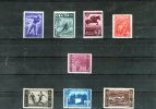 1937 -  7 Anniv. U.S.F.R.  Mi No 528/535 Et Yv No 515/522  MNH - Neufs