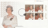 Canada FDC Scott #1932 Upper Right Plate Block 48c Queen Elizabeth II Golden Jubilee - 2001-2010