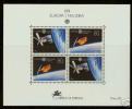 Portugal 1991 Madeira Europa CEPT Stellites ERS-1 Souvenir Sheet Bloque Bloc Bloco Nº 122 MNH - 1991