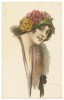 ITALY - ILLUSTRATEURS - «T. Corbella»-Femme Chapeau Avec Roses De Corbella (Nº 118-3)carte Postale - Corbella, T.