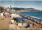 CP Nice La Promenade Des Anglais Et La Plage Bains Snack Restaurant   06 Alpes Maritimes - Markets, Festivals