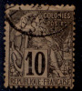 COLONIES GENERALES N° 50 Oblitéré Basse Terre (Guadeloupe) - Alphee Dubois