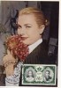 CM MONACO  PRINCESSE  GRACE  KELLY  # MARIAGE # GRIMALDI  19 AVRIL 1956 - Maximumkaarten