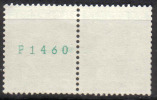 Zu 356RL.01 ** / MNH P1460 Paire Zu Spécial 5,25 à 20 % Voir Scans Recto/verso - Rouleaux