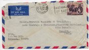 KENYA-UGANDA  /  ITALIA  (Palermo)  - Cover_Lettera  1959 - AIR MAIL - Kenya, Uganda & Tanganyika