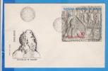 Mythology. Neptune God Of Water, Relief, Trajan's Column ROMANIA 1 X FDC First Day Cover 1977 Block - Mitologia