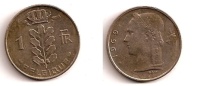 1 Franc – Belgique – 1969 – Légende Française – Cuivre Nickel – Etat TTB – KM 142.1 - 1 Franc