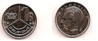 1 Franc – Belgique – 1989 – Légende Française – Nickel – Etat SUP – KM 170 - 1 Franc