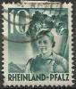 # Gerrmania Occupazioni, Zona Francese: 1948-1949 Rheinland-Pfalz N. Michel 37 - Renania-Palatinato