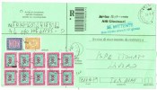Italia Storia Postale Segnatasse Poste Italiane Avviso Di Ricevimento Racc.Al Mittente-Avviso Di Giacenza Atti Giud-(37) - Impuestos