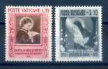 VATICAN - 1953/56, 2 VALUES - V5489 - Unused Stamps
