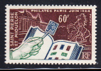 St Pierre Et Miquelon 1964 MNH Sc 369 60fr Philatelic Issue - Ungebraucht