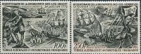 FN0511 TAAF 1972 The History Of The Antarctic Expedition Yacht 2v MLH - Used Stamps