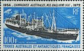 FN0513 TAAF 1973 Research Vessel 1v MLH - Used Stamps