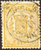 Netherlands #21 XF Used 2c Buff Coat Of Arms From 1869 - Oblitérés