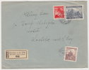 1941 Bohemia & Moravia Registered Cover, Letter. Brandys Nad Labem 26.III.41. (D03009) - Cartas & Documentos