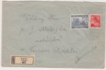 1941 Bohemia & Moravia Registered Cover, Letter. Malotice 28.II.41. (D03015) - Covers & Documents