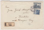 1941 Bohemia & Moravia Registered Cover, Letter. Rakovnik 23.IX.41. (D03008) - Cartas & Documentos