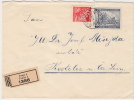 1941 Bohemia & Moravia Registered Cover, Letter. Praha.  (D03023) - Cartas & Documentos