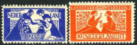 Netherlands B4-5 Mint Hinged Semi-Postal Set From 1923 - Unused Stamps
