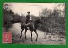 La Duchesse D'Uzès,a Cheval  Promenade    .  Cpa  Année 1907 Edit Librairie Nouvelles - Paardensport