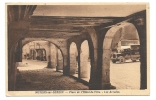 Noyers-sur-Serein (89) : Camion De Transport D'alimentation Sur La Place De La Mairie Pris Des Arcades En 1927 PF. - Noyers Sur Serein