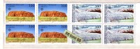 FRANCE 1996 SERVICES UNESCO  2v.- MNH   Blocs De Quatre - 1990-1999