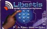 GABON RECH LIBERTIS TOUCHES 2000F CFA VALID 31.12.2002 - Gabon