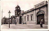 RPPC: MIDLAND RAILWAY STATION, NOTTINGHAM ~ EXTERIOR / ANIMATED ~ Pu1916 - Nottingham