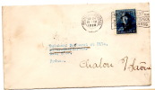 Lettre De Bruxelles Pour Chalon (15.06.1920) - Covers & Documents