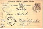 Wtb172/  WÜRTTEMBERG - Mi.Nr. DRP 5 Mit Firmenzudruck Ex Gmïnd 1892 - Postwaardestukken