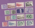 MONACO TIMBRE N° 249 A 264 NEUF SANS CHARNIERE VUES GENERALES BLASONS ET PORTRAITS - Neufs