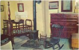 USA, Aunt Polly's Room In The Mark Twain Home, Hannibal, Missouri, Unused Postcard [P8507] - Other & Unclassified