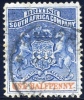 BSAC. Rhodesia 1892-94. ½d Dull Blue And Vermillion (p14). SG 18, SACC 18. - Other & Unclassified