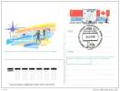 USSR 1988 Postmark (North Pole)+ Postal Stationary Card Soviet-Canadian Arctic Ski Expedition - Arctic Expeditions