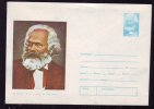 KARL MARX, 1983, COVER STATIONERY, ENTIER POSTAL, UNUSED, ROMANIA - Karl Marx