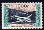 France P. A.  N° 33  XX Prototypes 1000 F.  Breguet "Provence"  Très  Bon Centage TB - 1927-1959 Neufs