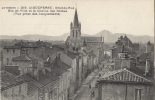 63 - AIGUEPERSE - CPA - Grande Rue - Bas De Ville Et La Chaine Des Dômes - Vue Prise Des Jacquemarts - Circulée 1915 - Aigueperse