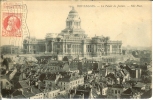 Belgica--Bruxelles--1910--Le Palais De Justice---Cachet--Exposition Bruselles - European Community