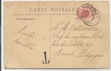 BELGIQUE - 1910 CPA From PARIS - Pont Suspendu To ANVERS With Timbre Taxe Yvert # 27 - Covers & Documents