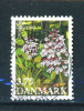 DENMARK  -  1990  Flowers  3.75Kr  FU - Usati