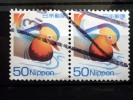 Japan - 2007 - Mi.nr.4382 - Used - Birds - Mandarin Duck - Pair - Usados