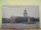 LESNEVEN (FINISTERE) LA PLACE ET L'EGLISE. - Lesneven