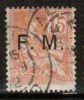 FRANCE   Scott #  M 1  F-VF USED - Used Stamps