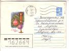 GOOD USSR Postal Cover 1987 - Happy New Year - Brieven En Documenten