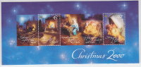 .Australia MNH ** Stamps. Souvenir Sheet. Christmas 2000. Madona, Jesus. (H12a001) - Blocks & Kleinbögen