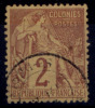 COLONIES GENERALES N° 47 Oblitéré St-Denis (Réunion) - Alphee Dubois