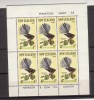 Nieuw Zeeland  1965 Nr 443 Blok Vogels, Birds - Unused Stamps