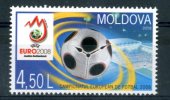 MOLDAVIA / MOLDOVA 2008** - EURO 2008 - 1 VALORE MNH - Europei Di Calcio (UEFA)